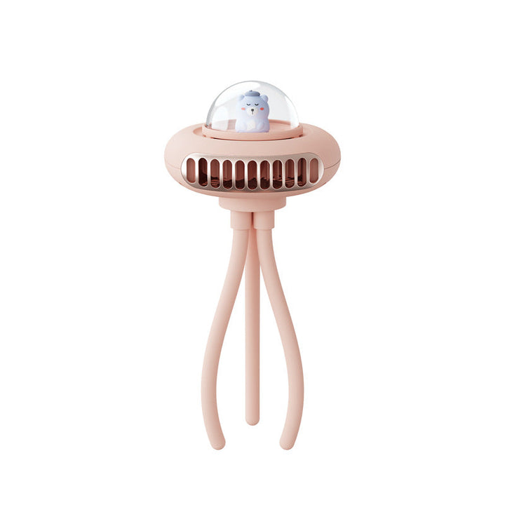 Tragbarer wiederaufladbarer faltbarer Kinderwagenventilator | Karnz