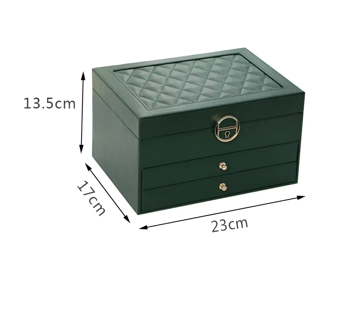 EleganceBox Luxus Schmuckbox – Mehrere Aufbewahrungsbox für Schmuck | Karnz