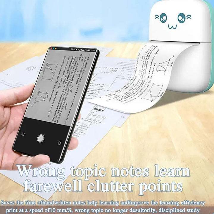 Tragbarer Thermo-Mini-Fotodrucker Karnz
