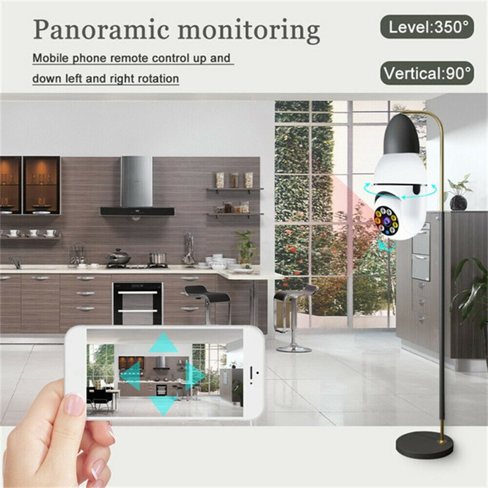 E27 1080P HD WiFi Glühbirne Sicherheitskamera | Karnz