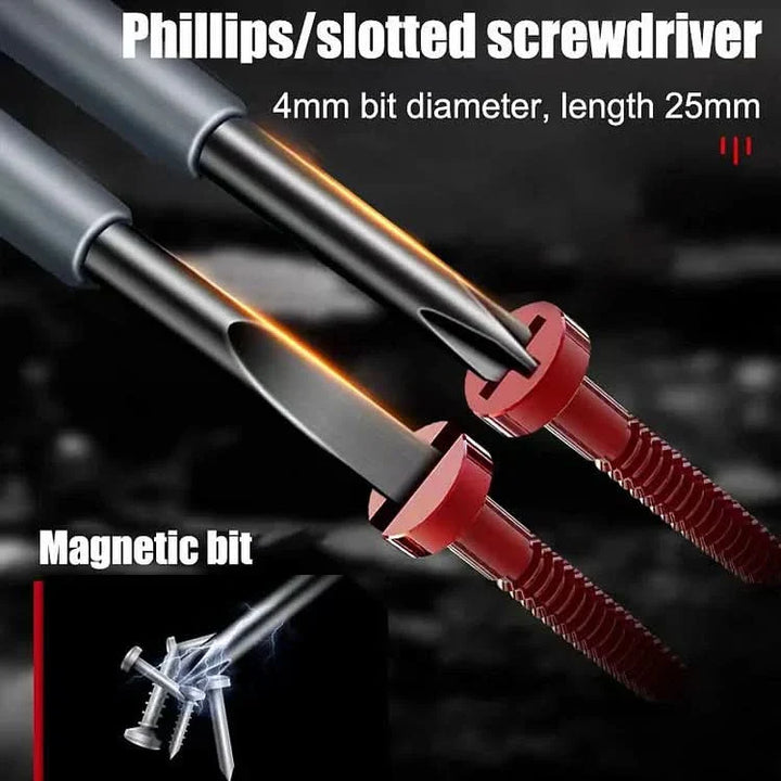 2-in-1 Hochdrehmomentstarker Magnet-Schraubendreher Stromdetektor Karnz