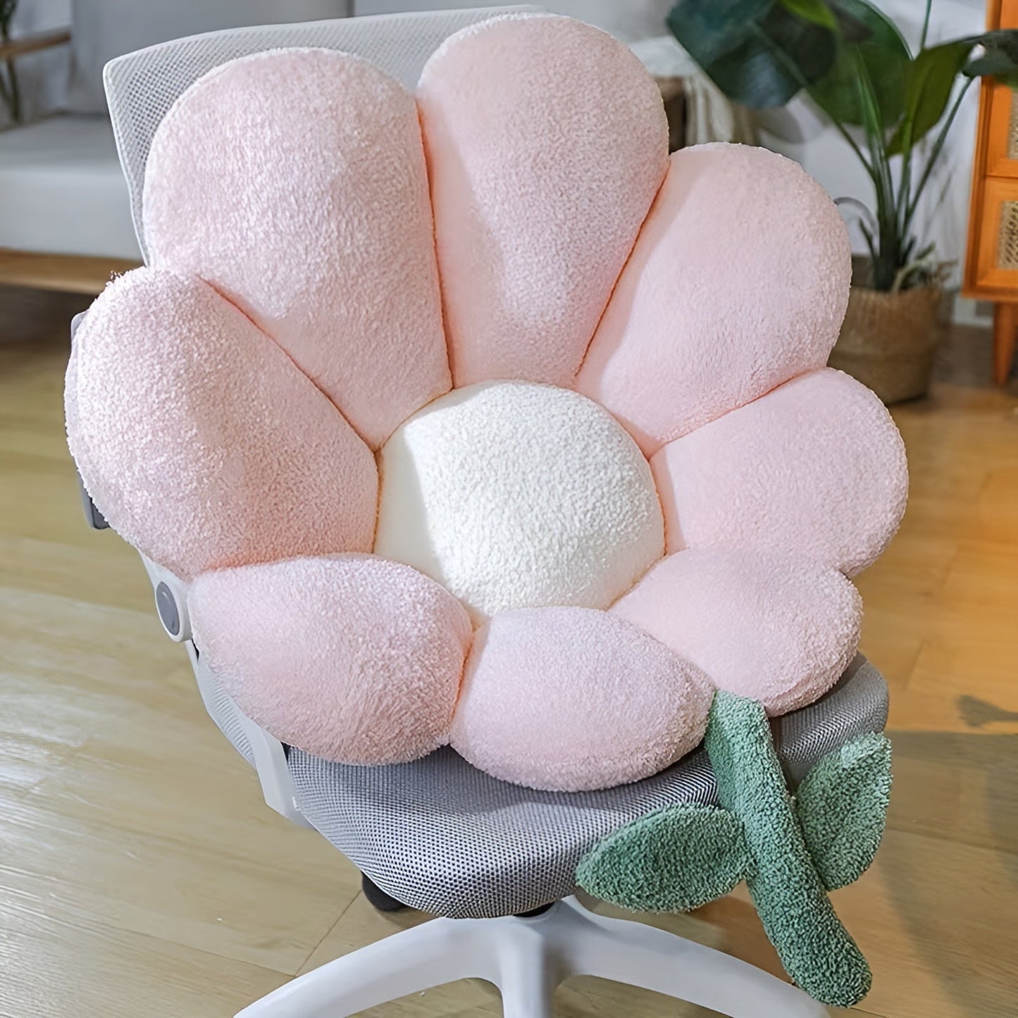 Blumenkissen – Weich und gemütlich | Dekoratives Bodenkissen für Sofa, Schlafzimmer und Wohnzimmer