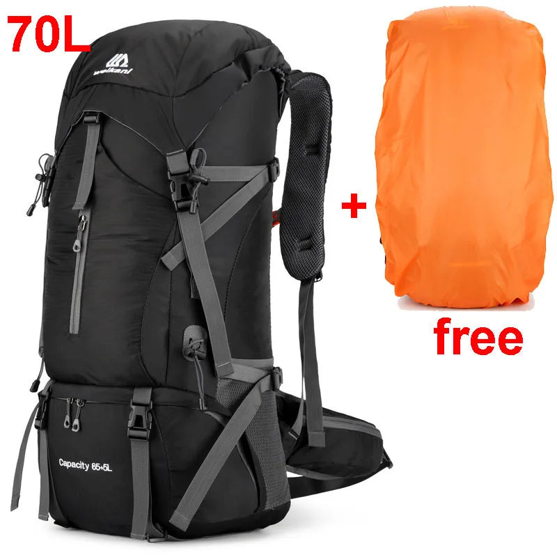 TerraVanta 70L Trekking-Rucksack – Meistere jeden Pfad mit Komfort und unaufhaltsamer Organisation | Karnz