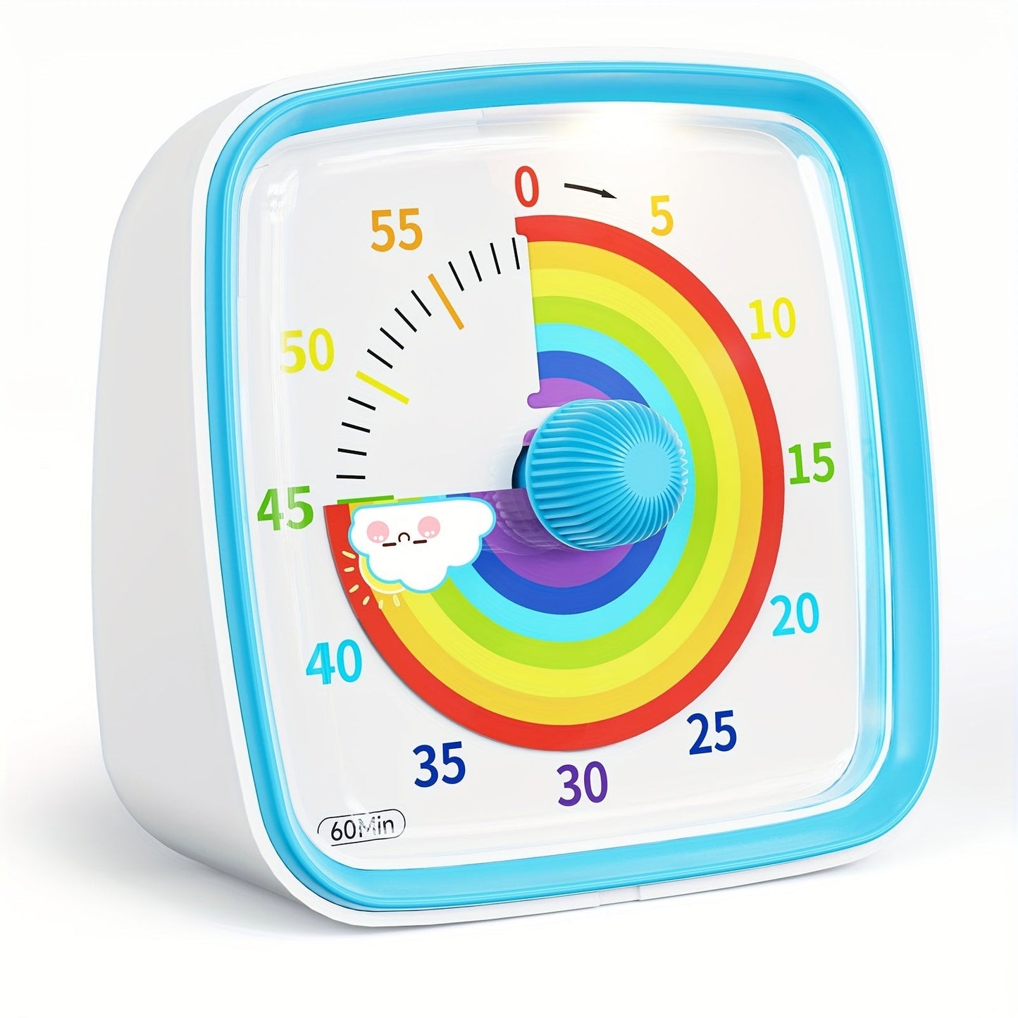Rainbow Time Management Timer – Visueller 60-Minuten-Countdown-Timer für Studium, Arbeit und Zuhause | Karnz