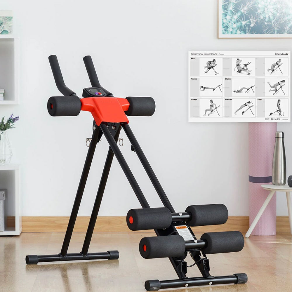 Trainingsbank (AB Rocket) – Bauch, Arme, Oberschenkel mit Trainingscomputer | Karnz