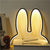 Bunny LED Nachtlicht für Kinderzimmer