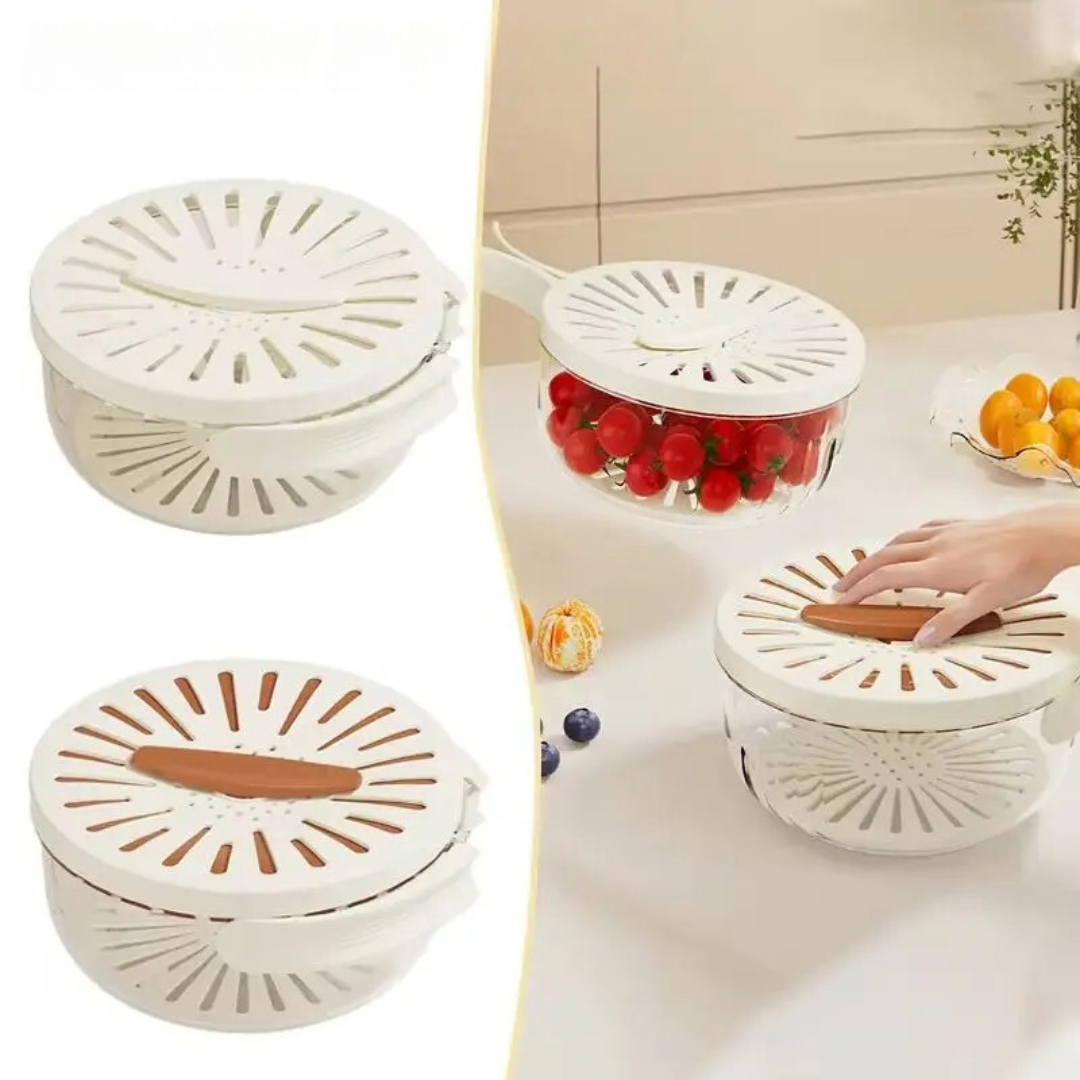FlexDrain Pro — Endlich frische Früchte ohne Chaos und Tropfenstress! | Karnz