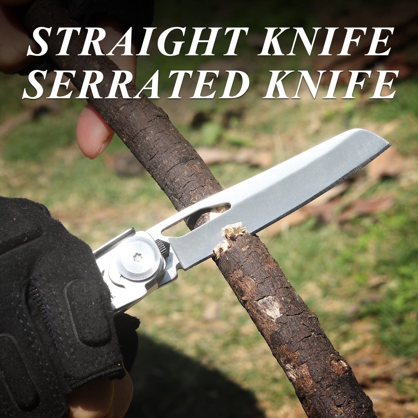 Karnz | Multitool Tasche Selbstverriegelndes Multifunktions-Faltmesser