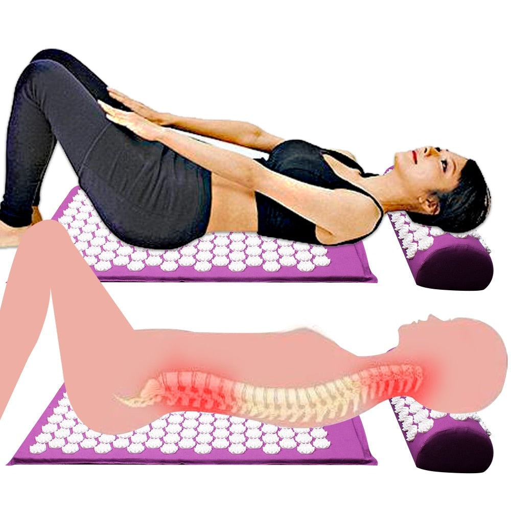 Akupressur-Yogamatte & Kissen-Set - RelaxMat