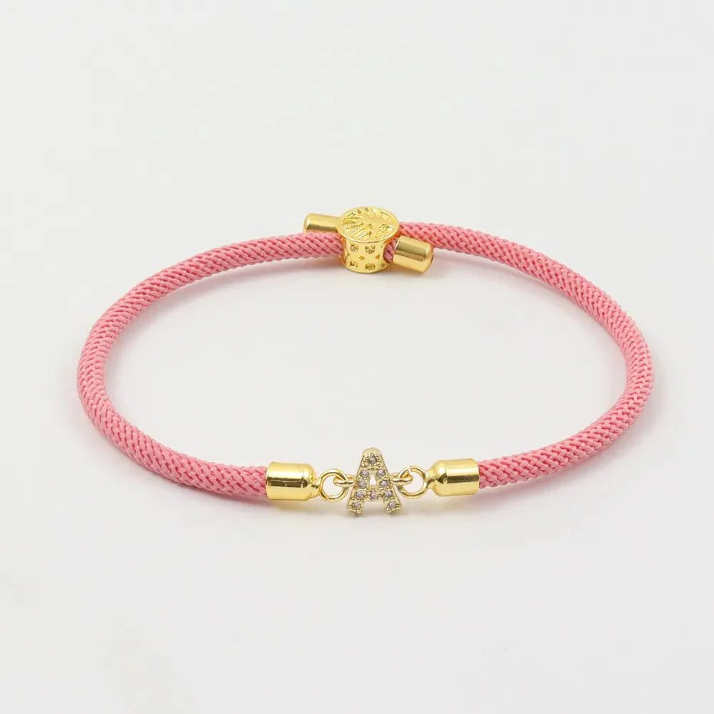 Karnz | Verstellbare Buchstabenarmbänder