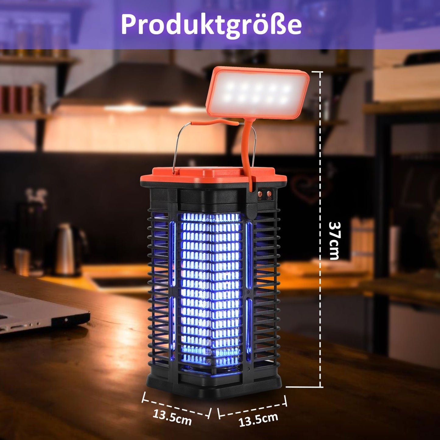 Insektenvernichter Elektrisch Solar 1500V | Karnz