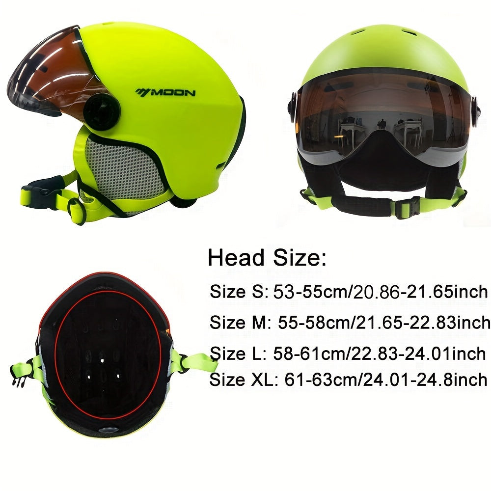 Hochwertiger Skihelm mit abnehmbaren Teilen – sicher und komfortabel für Outdoor-Aktivitäten