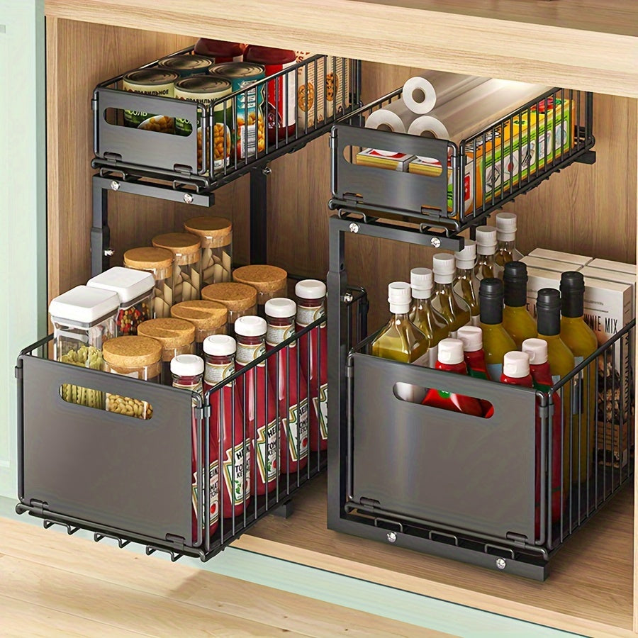 Ausziehbarer Unter-Schrank Organizer 2 Etagen | Karnz