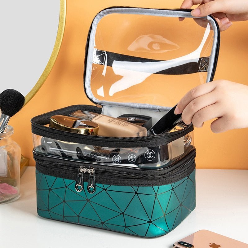 Das ideale Make-up-Täschchen Praktisch und elegant Reisen Sie stilvoll! | Karnz