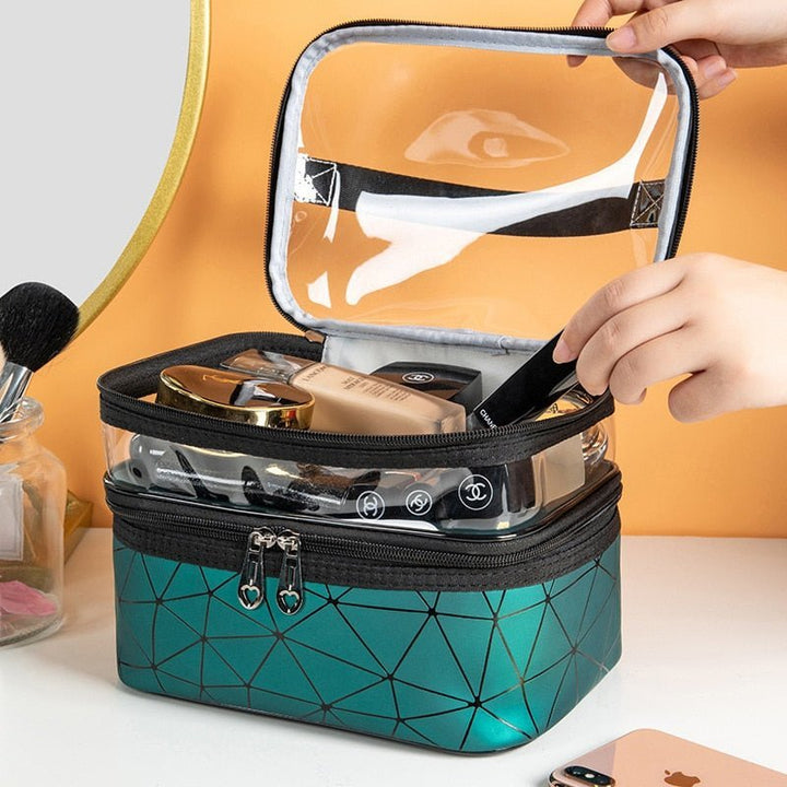 Das ideale Make-up-Täschchen Praktisch und elegant Reisen Sie stilvoll! | Karnz