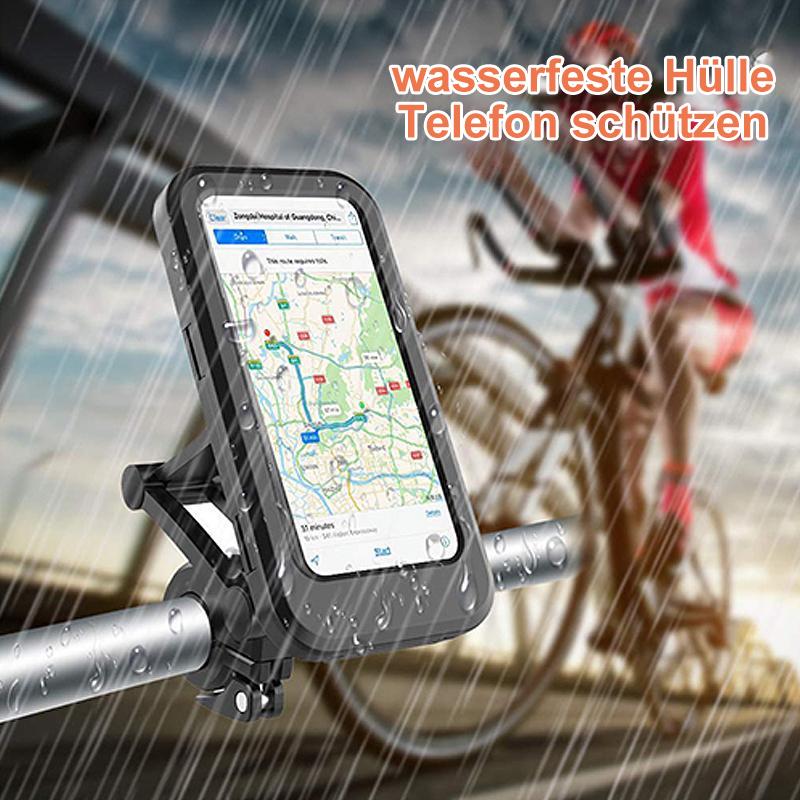 RideCharge Pro – Wasserdichte Handyhalterung mit USB-Anschluss und 15-W-Wireless-Ladefunktion für Fahrräder und E-Bikes