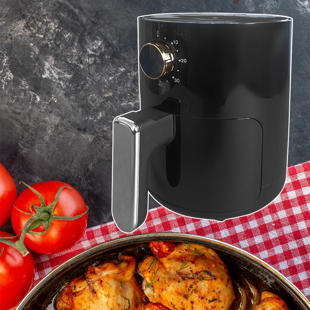 Airfryer 2,0 Liter (fettarm: grillen, backen, braten und frittieren) | Karnz
