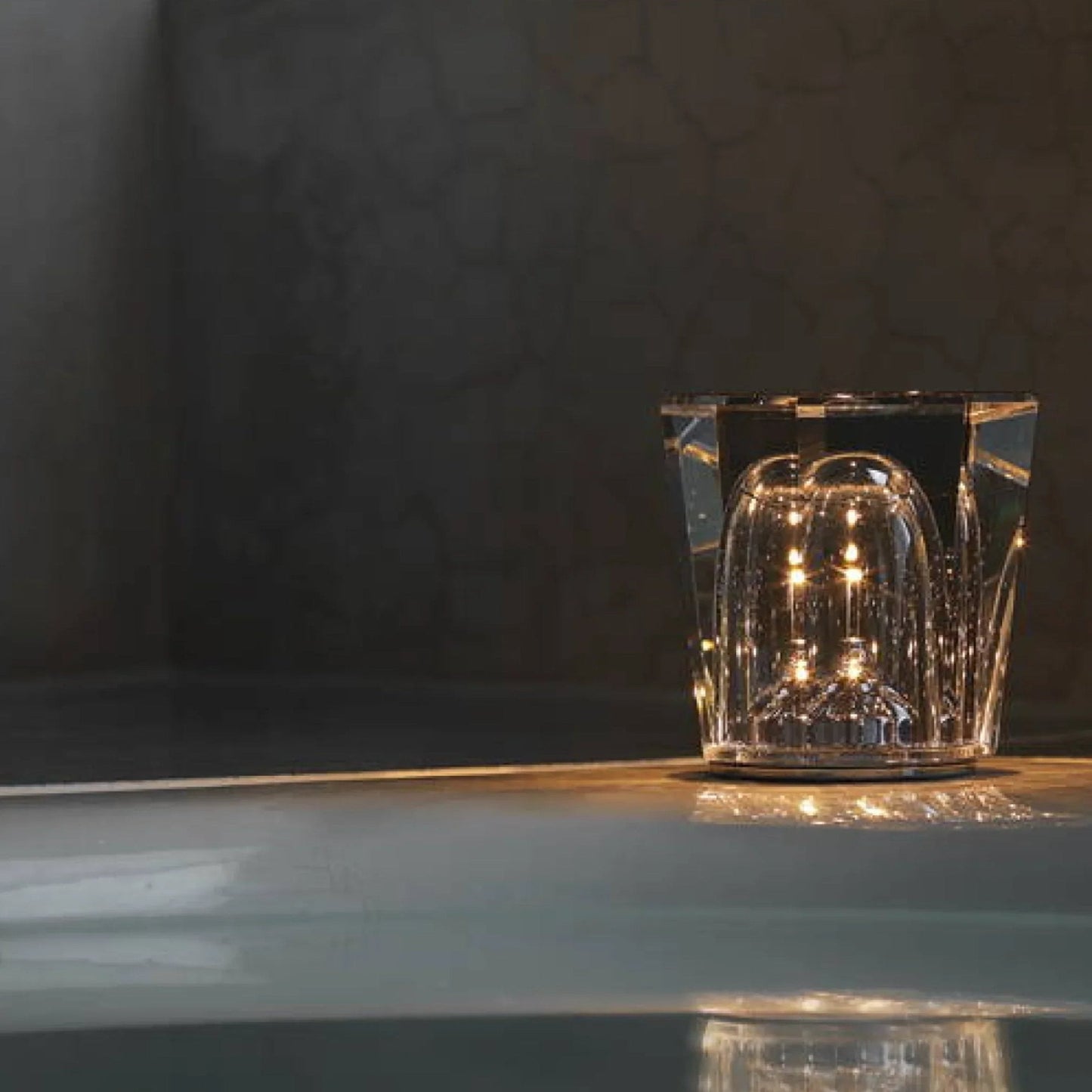 Luxus Wiederaufladbare Diamant Kristall Tischlampe - Lumière Diamant | Karnz