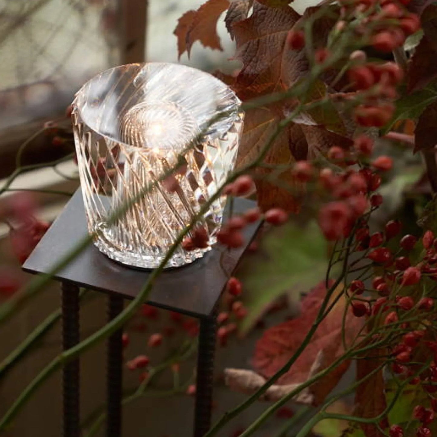 Luxus Wiederaufladbare Diamant Kristall Tischlampe - Lumière Diamant | Karnz