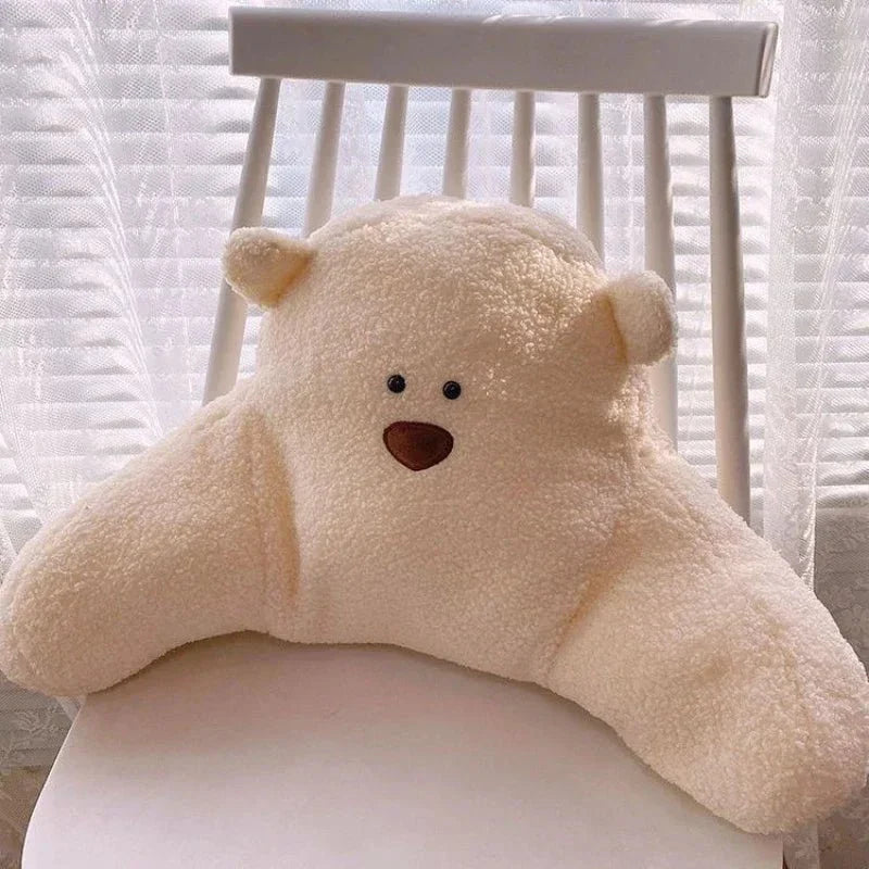 Teddy Shape Weiche Bürostuhlkissen - Plüsch Baumwollkomfort | Karnz
