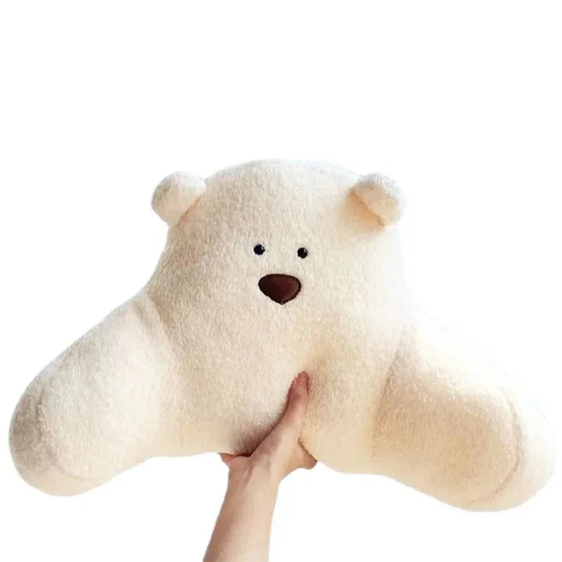 Teddy Shape Weiche Bürostuhlkissen - Plüsch Baumwollkomfort | Karnz