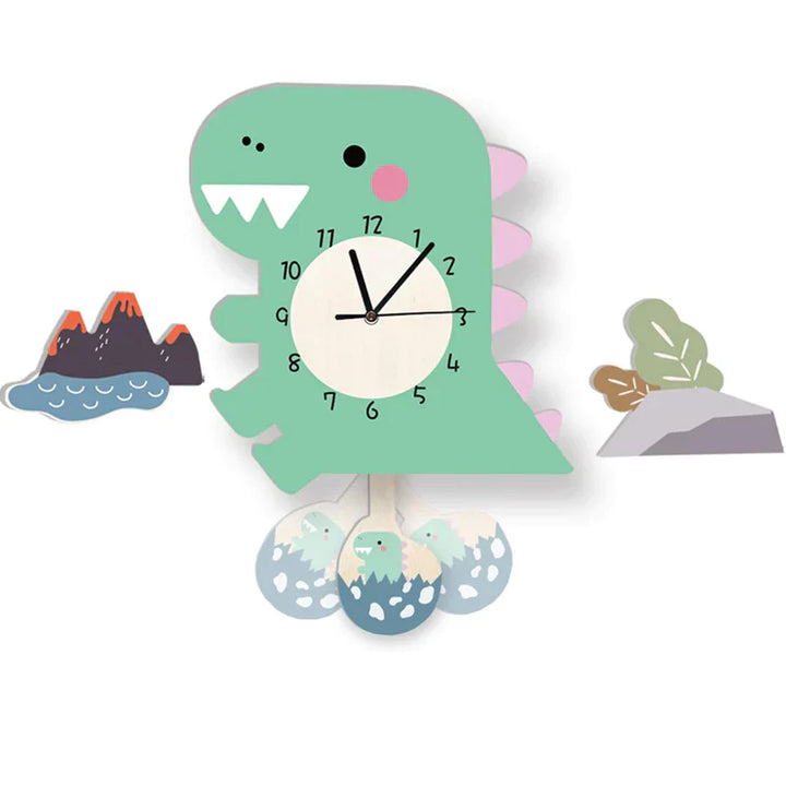 Kinder Pendeluhr mit Tierdesigns
