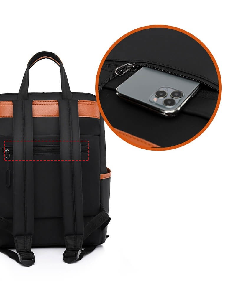 Wasserfester Diebstahlschutz Reise-Rucksack – Leichtes Oxford-Design | Karnz