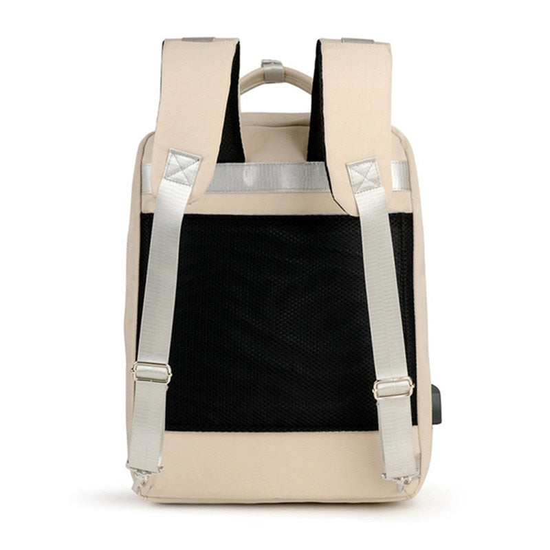 Sicherer Anti-Diebstahl Rucksack mit versteckten Reißverschlüssen und USB-Ladung | Karnz