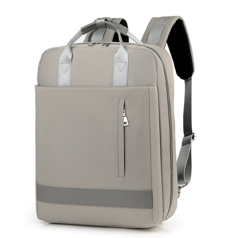 Sicherer Anti-Diebstahl Rucksack mit versteckten Reißverschlüssen und USB-Ladung | Karnz
