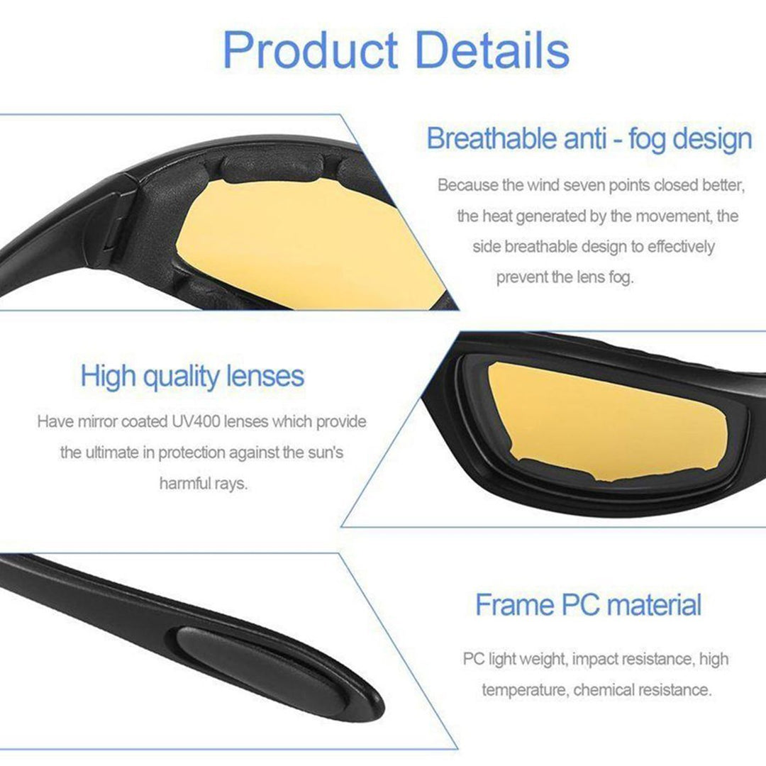 Karnz | Anti-Blendung Fahrersonnenbrille