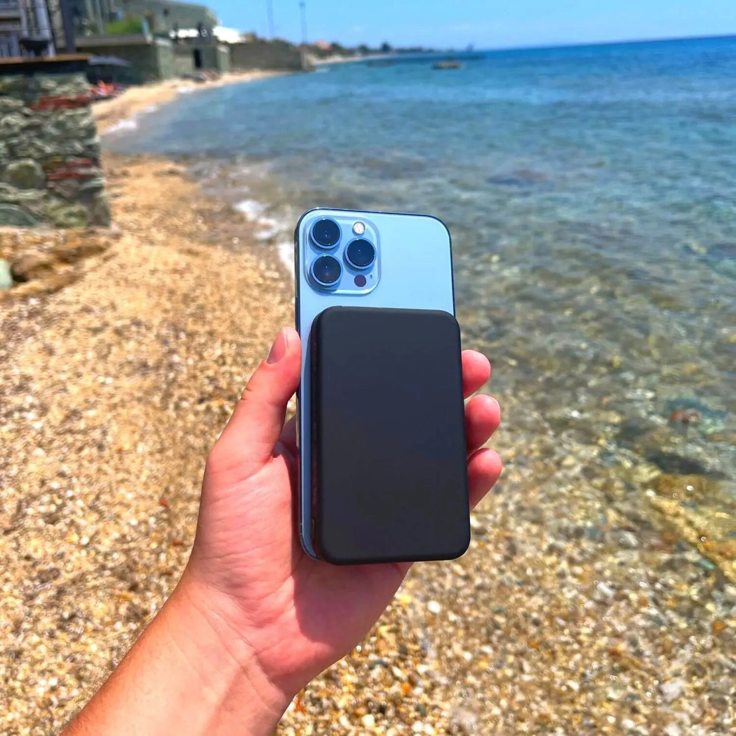Magnetische kabellose Powerbank – Kompakt und leistungsstark für Smartphones