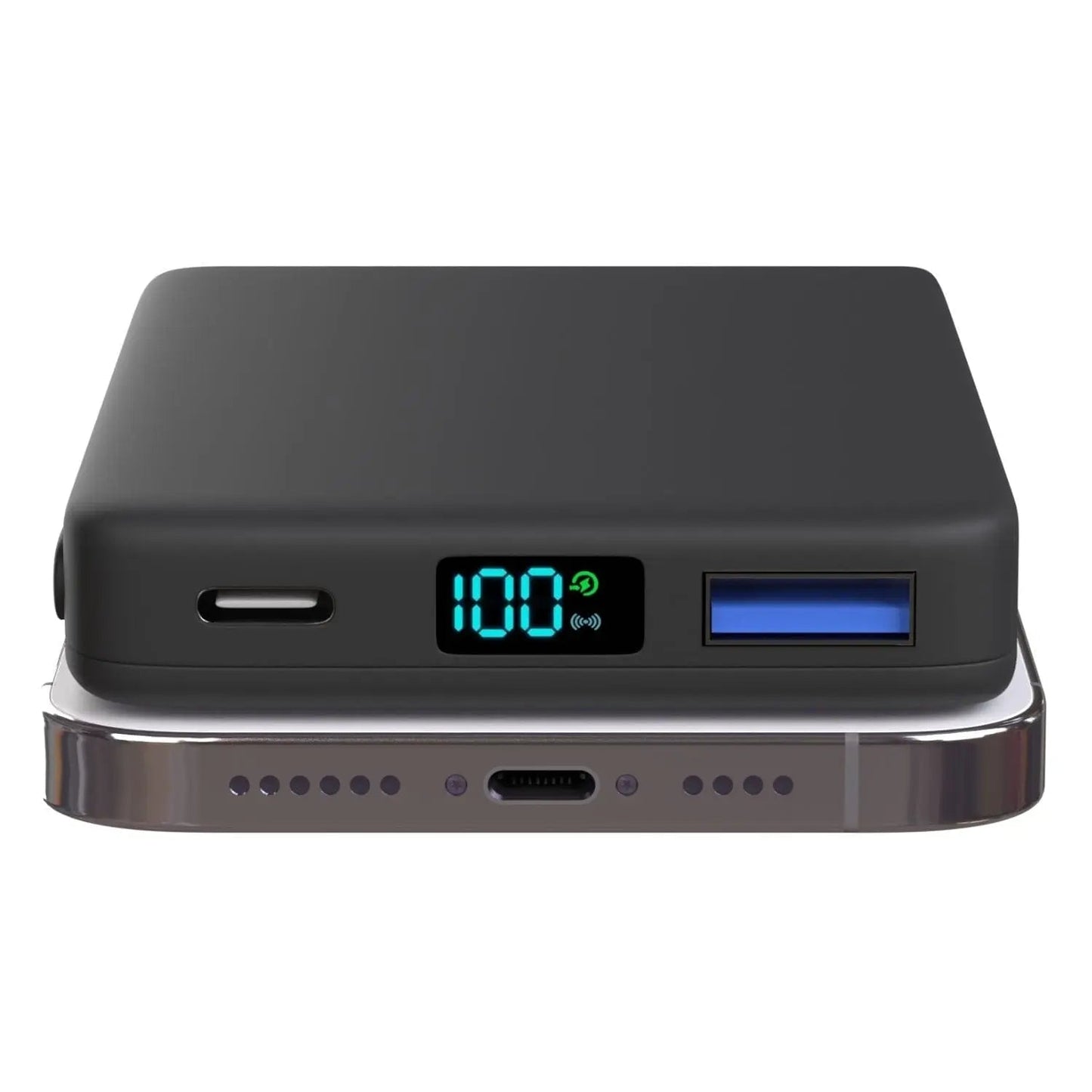 Magnetische kabellose Powerbank – Kompakt und leistungsstark für Smartphones
