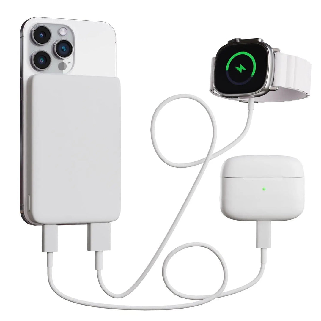 Magnetische kabellose Powerbank – Kompakt und leistungsstark für Smartphones