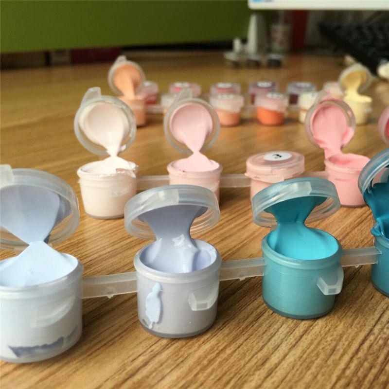 Releve in Arabesque Farbexplosion - Van-Go Malen-nach-Zahl Kit | Karnz