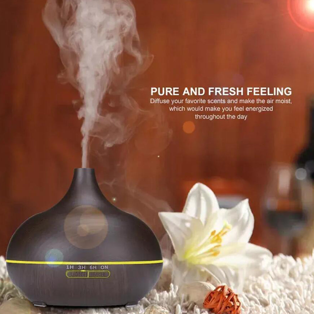 Aroma-Diffuser – 500 ml mit Holzoptik | Karnz
