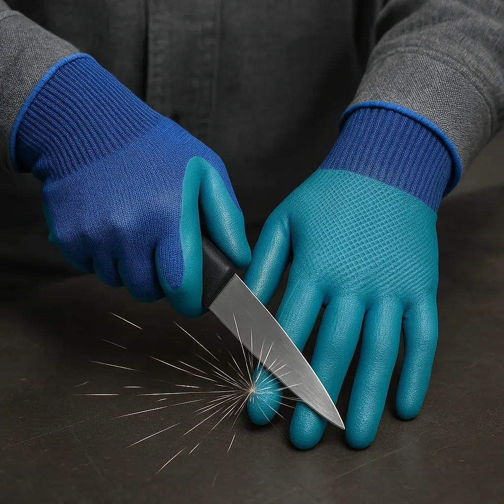 Robuste Schnittfeste Industrielle Arbeits-Handschuhe | Karnz