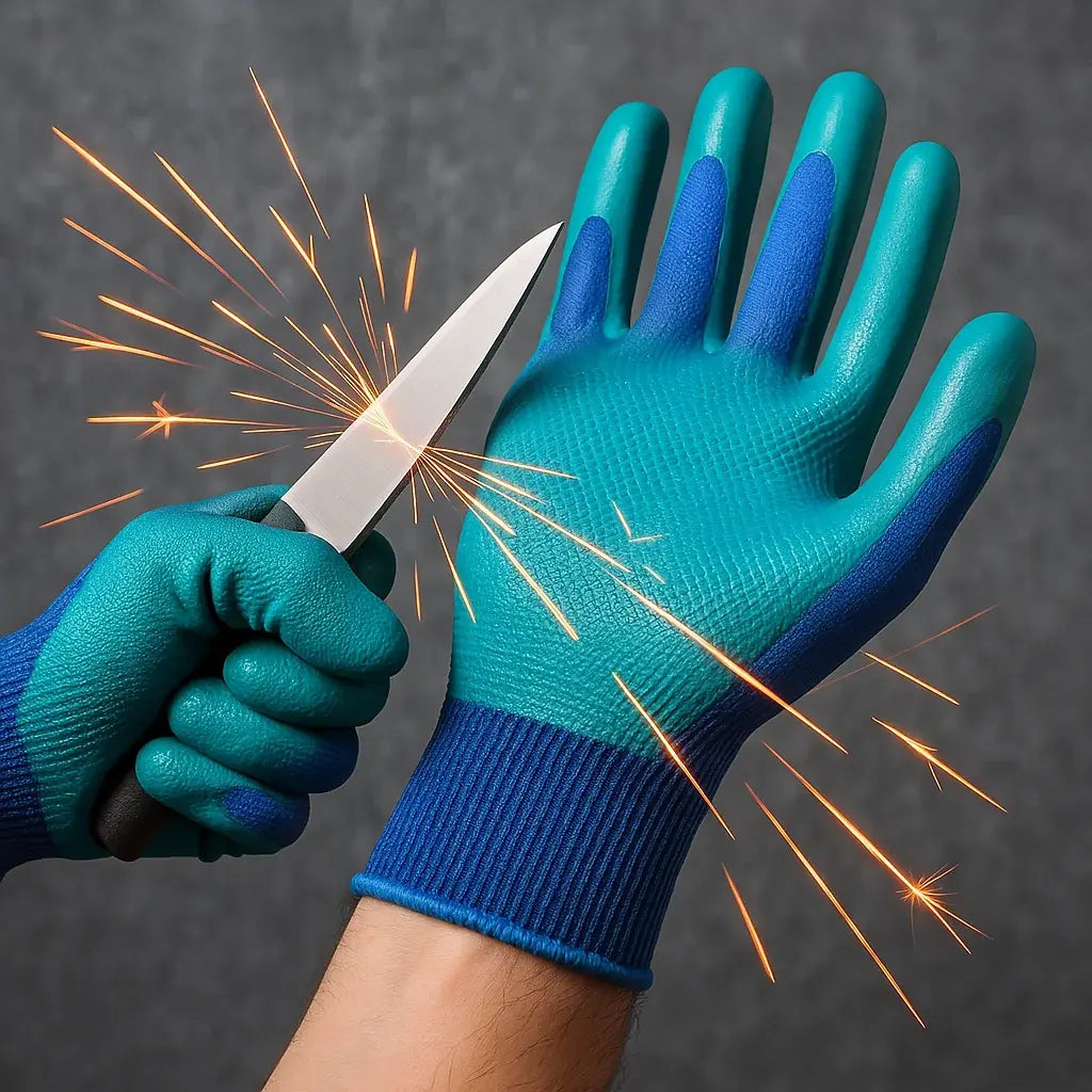 Robuste Schnittfeste Industrielle Arbeits-Handschuhe | Karnz