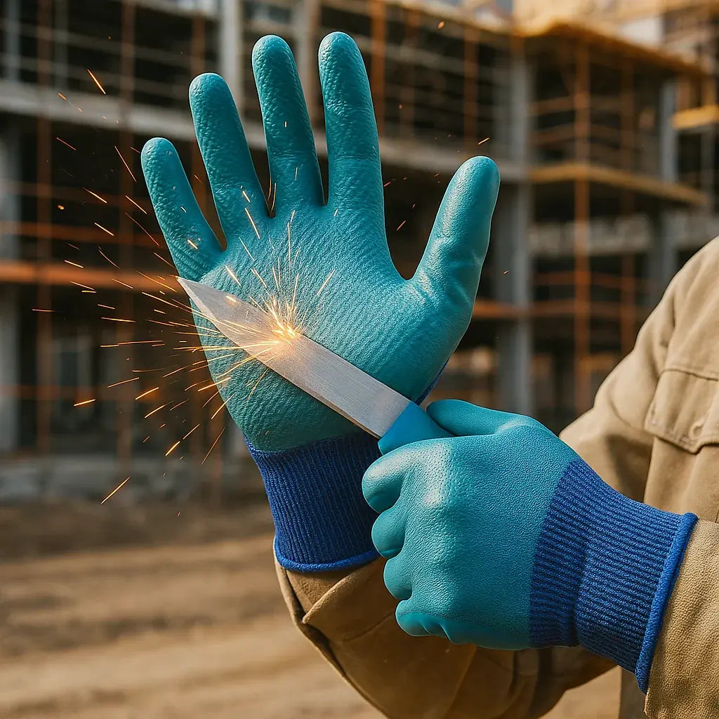 Robuste Schnittfeste Industrielle Arbeits-Handschuhe | Karnz