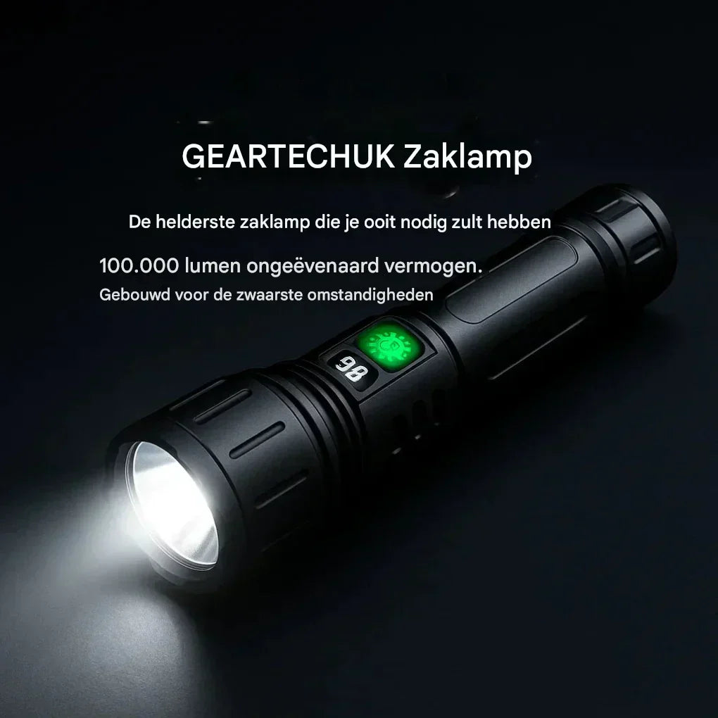 UltraStrong Nachtsicht Taschenlampe Pro – Wiederaufladbare Aluminiumlampe | Karnz