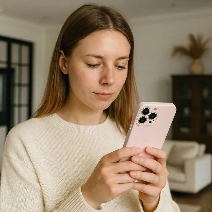 Farbenfrohe, stoßfeste Silikonhülle für die iPhone 16 & 17 Serie