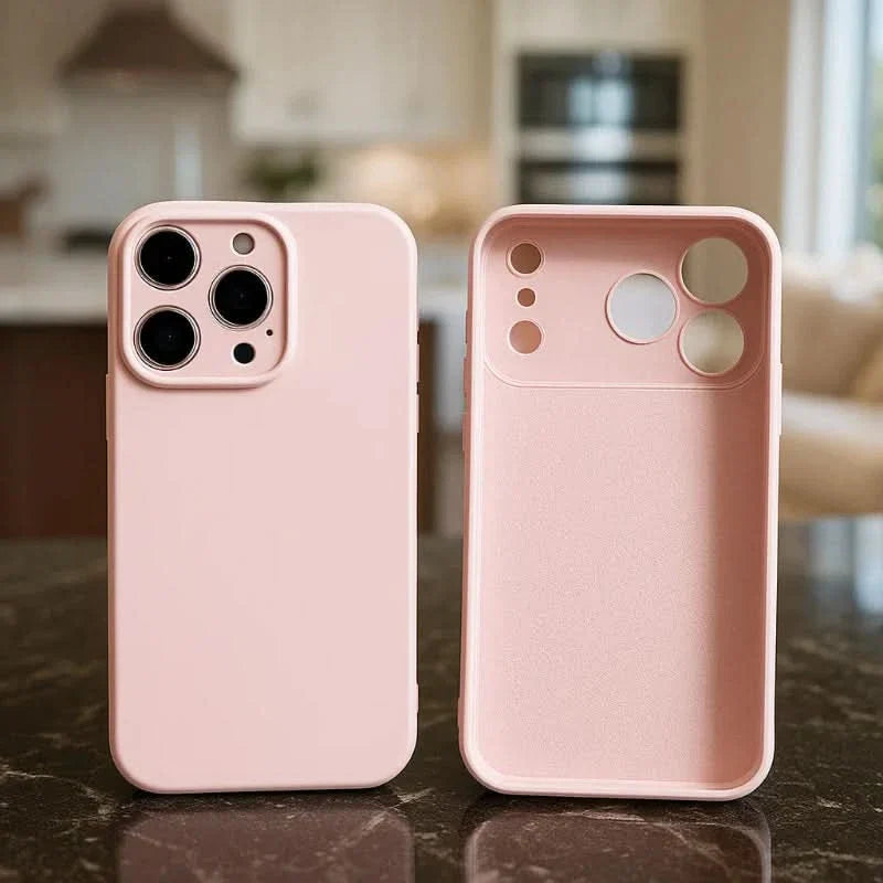 Farbenfrohe, stoßfeste Silikonhülle für die iPhone 16 & 17 Serie