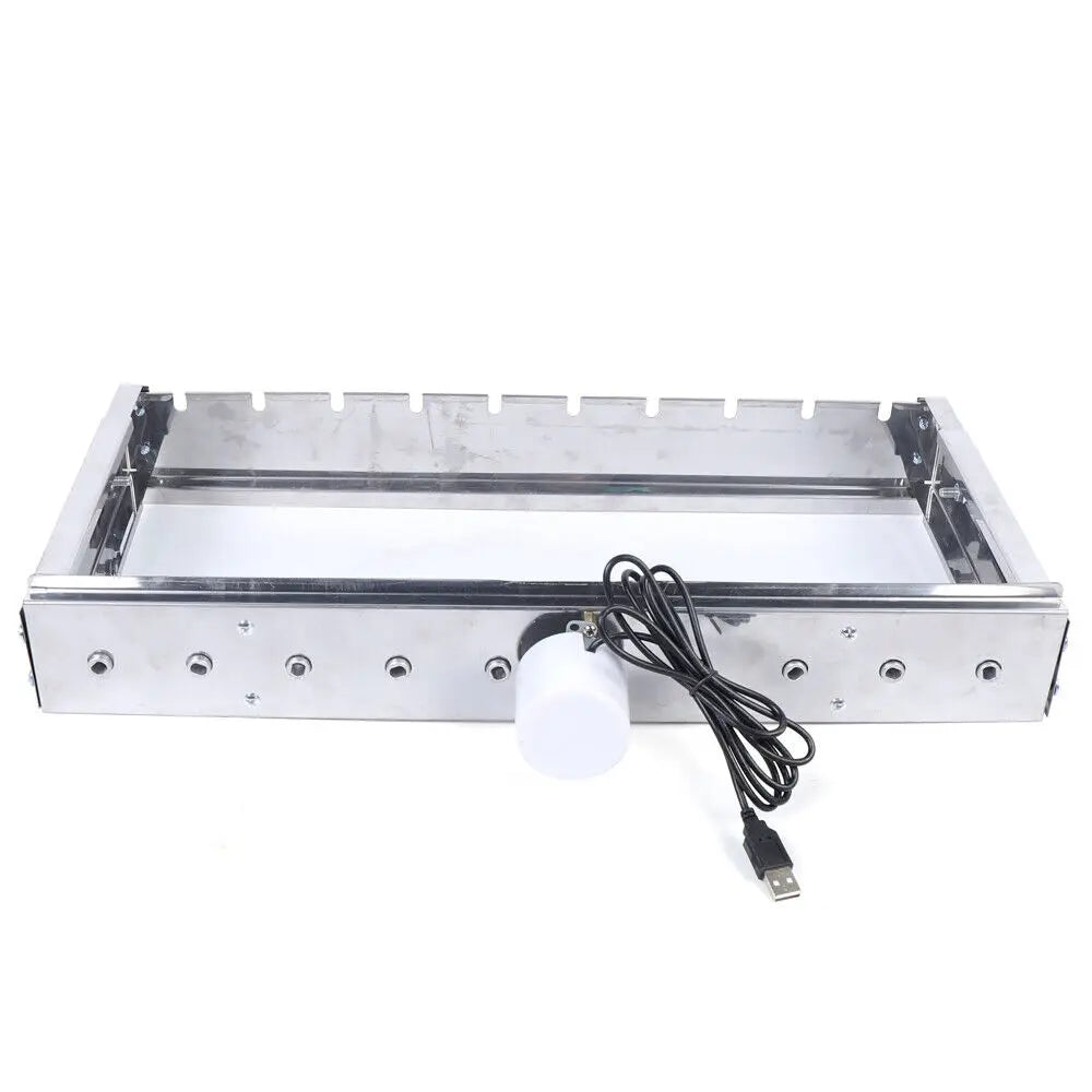 Automatischer rotierender Drehspieß Edelstahl BBQ Grillspieße Set | Karnz