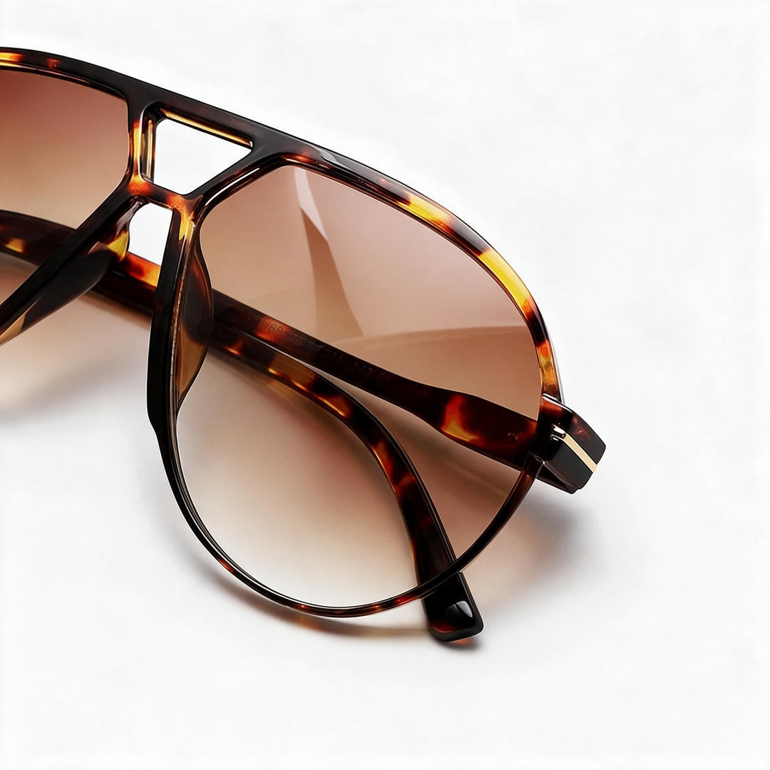 Aviator Oversize Sonnenbrille Retro UV400 | Karnz