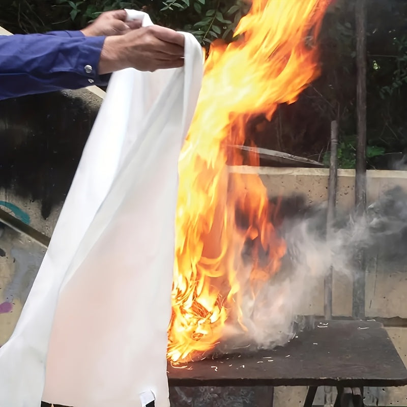 Feuerfestes Fiberglas-Feuerdecke – Kompakte Sicherheitsdecke für Zuhause, Küche und Auto | Karnz