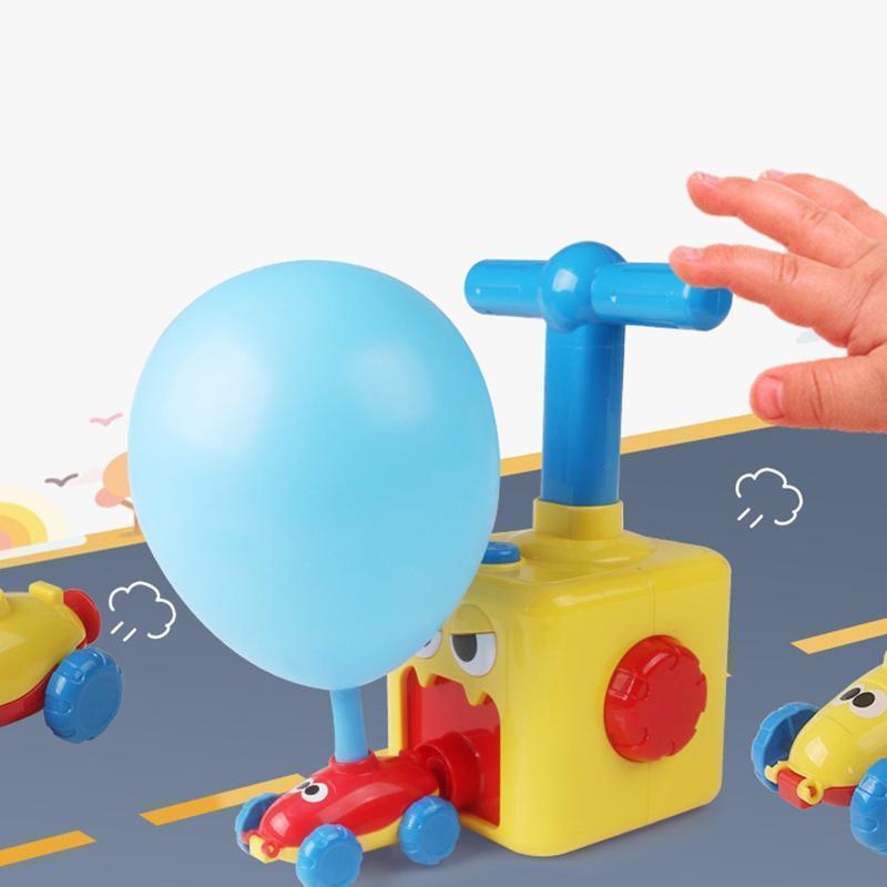 Spielzeugauto mit aufblasbarem Ballon für Kinder | Karnz