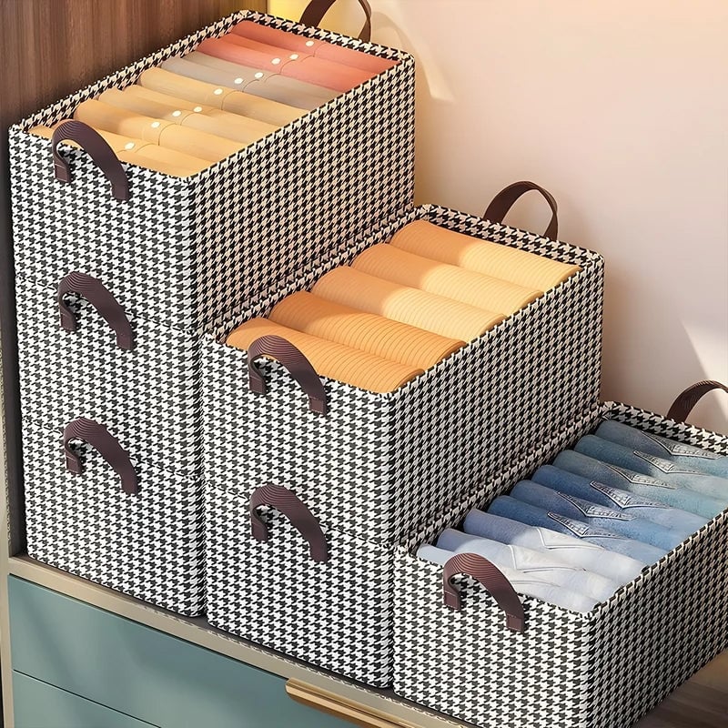 Faltbarer Jeans-Organizer | Für den Schrank | Karnz