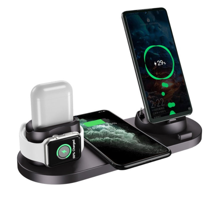 6-in-1 Schnelllade-Dock für iPhone und Watch | Karnz