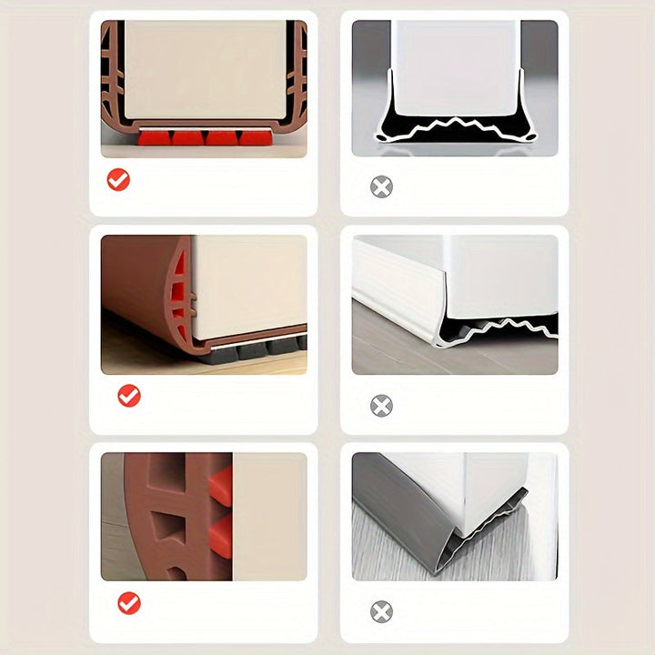 SnugBlock Türstopper Verstellbar für Isolierung und Schallschutz | Karnz