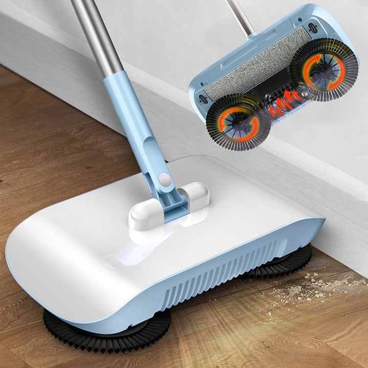VibraSweep Handwischer & Mop — Mühelos strahlende Böden ohne Bücken oder Stromstress | Karnz