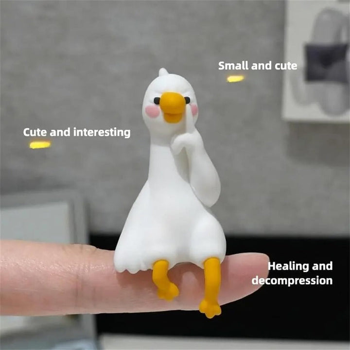 Mini Schreibtisch Ente Figuren Karnz